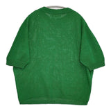 KEI Hayama PLUS Vert ストローヤーンホールガーメントニットプルオーバー 定24200円 24SS グリーン レディース ケイハヤマプラス【中古】5-0902M♪