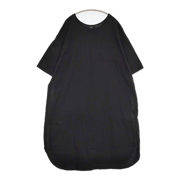 (g) ハーフスリーブ Tシャツワンピ g234 ワンピース ブラック レディース グラム【中古】5-0822S♪