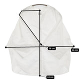 green label relaxing ワッシャードルマンスリーブシャツ 定価8910円 ホワイト レディース グリーンレーベルリラクシング【中古】5-0822S♪