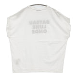 SHIPS ローズペトール半袖 プリントTEE 定価7920円 フレンチスリーブ 半袖Ｔシャツ カットソー ホワイト レディース シップス【中古】5-0822S♪