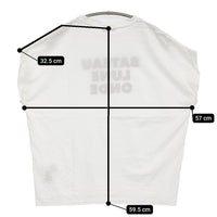 SHIPS ローズペトール半袖 プリントTEE 定価7920円 フレンチスリーブ 半袖Ｔシャツ カットソー ホワイト レディース シップス【中古】5-0822S♪