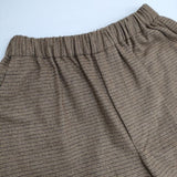 JOURNAL STANDARD LUXE ガンクラブチェック ウールパンツ イージー パンツ 24AW ブラウン レディース ジャーナルスタンダード ラックス【中古】5-1127T∞