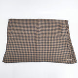 Ichi Antiquites ギンガムチェック ストール ブラウン ブラック レディース イチアンティークス【中古】6-0212M◎