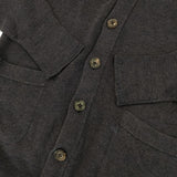 45R/45rpm スビン総針カーディガン 定価40700円 華夏 コットン カーディガン ネイビー レディース フォーティーファイブアールピーエム【中古】5-1204M∞