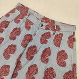 KAPITAL ペイズリー柄 サイズXS/0 パンツ ブルー メンズ キャピタル【中古】5-1204G∞