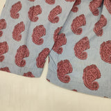 KAPITAL ペイズリー柄 サイズXS/0 パンツ ブルー メンズ キャピタル【中古】5-1204G∞