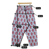 KAPITAL ペイズリー柄 サイズXS/0 パンツ ブルー メンズ キャピタル【中古】5-1204G∞