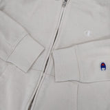 Champion CW-T109 スウェット ジップアップ パーカー オフホワイト レディース チャンピオン【中古】5-1124M∞