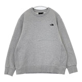 THE NORTH FACE N62241R PLAIN LOGO CREW トレーナー 裏起毛 スウェット グレー メンズ ザノースフェイス【中古】5-1225T∞