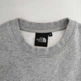 THE NORTH FACE N62241R PLAIN LOGO CREW トレーナー 裏起毛 スウェット グレー メンズ ザノースフェイス【中古】5-1225T∞