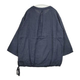Gramicci リネン スキッパーシャツ GMJK-18S029 長袖シャツ ネイビー メンズ グラミチ【中古】6-0330M∞