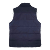 MACKINTOSH PHILOSOPHY リバーシブル ギンガムチェック 中綿 ベスト ネイビー レディース マッキントッシュフィロソフィー【中古】5-1127T∞