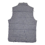 MACKINTOSH PHILOSOPHY リバーシブル ギンガムチェック 中綿 ベスト ネイビー レディース マッキントッシュフィロソフィー【中古】5-1127T∞