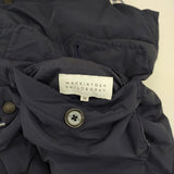 MACKINTOSH PHILOSOPHY リバーシブル ギンガムチェック 中綿 ベスト ネイビー レディース マッキントッシュフィロソフィー【中古】5-1127T∞