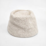 mite バケツ帽 パイル Sサイズ 帽子 ハット アイボリー レディース ミテ【中古】5-1120T◎