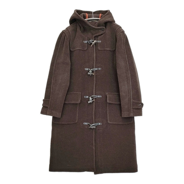 New Hampshire ニューハンプシャー トグルボタン イングランド製 サイズ38 ダッフルコート ブラウン レディース【中古】5-1121A♪