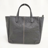 piccino レザー トートバッグ ブラック系 レディース ピッチーノ【中古】5-1006G∞