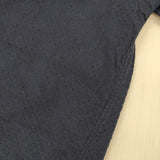 Harriss コットン パンチング加工 長袖シャツ ネイビー レディース ハリス【中古】5-1124M∞