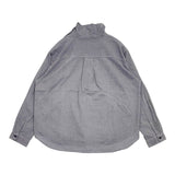 Harriss ハイネック プルオーバー ブラウス シャツ ブルー レディース ハリス【中古】5-1124M∞