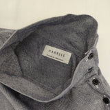 Harriss ハイネック プルオーバー ブラウス シャツ ブルー レディース ハリス【中古】5-1124M∞