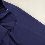 SI-HIRAI コートワンピース CHSS18-3704 比翼ボタン コットン コート ネイビー レディース スーヒライ【中古】5-1124M∞