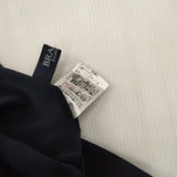 Brahmin サイズ40 トリアセテートポリエステル イージースラックス パンツ ネイビー レディース ブラーミン【中古】5-1124G∞