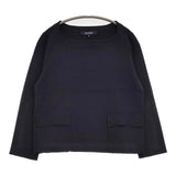 Brahmin レーヨンポリエステル プルオーバー セーター ニット ネイビー レディース ブラーミン【中古】5-1124M∞