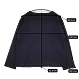 Brahmin レーヨンポリエステル プルオーバー セーター ニット ネイビー レディース ブラーミン【中古】5-1124M∞