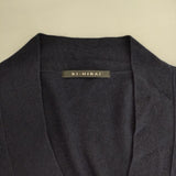 SI-HIRAI ウール アンゴラ混 ノースリーブニット ベスト ネイビー レディース スーヒライ【中古】5-1225T∞