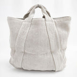 ateliers PENELOPE ヘリンボーン トートバッグ ベージュ レディース アトリエぺネロープ【中古】5-1122G∞