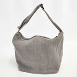 ateliers PENELOPE ヘリンボーン ショルダーバッグ グレー レディース アトリエぺネロープ【中古】5-1122G∞