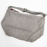 ateliers PENELOPE ヘリンボーン ショルダーバッグ グレー レディース アトリエぺネロープ【中古】5-1122G∞