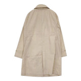 Traditional Weatherwear HOLM ポリウレタンコーティング コットン コート ベージュ レディース トラディショナルウェザーウェア【中古】6-0308M∞
