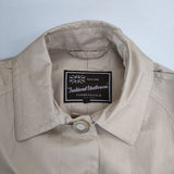 Traditional Weatherwear HOLM ポリウレタンコーティング コットン コート ベージュ レディース トラディショナルウェザーウェア【中古】6-0308M∞