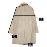 Traditional Weatherwear HOLM ポリウレタンコーティング コットン コート ベージュ レディース トラディショナルウェザーウェア【中古】6-0308M∞