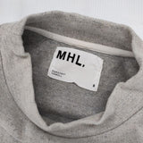 MHL. 595-7269551 モックネック ウールリネン スウェット ベージュ レディース エムエイチエル【中古】5-1215M∞