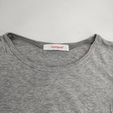 homspun 162-6186 コットン ワンピース グレー レディース ホームスパン【中古】6-0308M∞