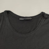 GALERIE VIE コットン サイズ1 ロング丈 半袖Ｔシャツ カットソー ブラック レディース ギャルリーヴィー【中古】6-0423S∞