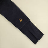 DRESSTERIOR 裏毛 D刺繍 スウェット コットン パーカー ネイビー レディース ドレステリア【中古】5-1225T∞