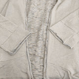 tamaki niime リバーシブルロングカーディガン 羽織り 定価28600円 カーディガン ベージュ レディース 玉木新雌/タマキニイメ【中古】5-1031M♪