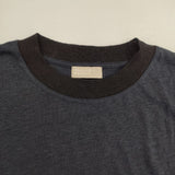 MARGARET HOWELL 578-2168002 LINEN JERSEY 半袖Ｔシャツ カットソー ネイビー レディース マーガレットハウエル【中古】6-0423S∞