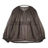 a.v.v K2JGV-10069 ノーカラーシアーブルゾン ジャケット ブルゾン ダークブラウン レディース アーヴェーヴェー【中古】5-1215M∞