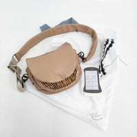 ebagos Summer Break フニュシュリンク ボディーバッグＳ 定価79200円 ショルダーかごバッグ 25SS ベージュ レディース エバゴス【中古】5-0829G♪