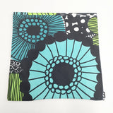 marimekko SIIRTOLAPUUTARHA 50×50 コットン クッションカバー インテリアその他 ブルー グリーン レディース マリメッコ【中古】5-1108G◎