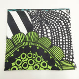 marimekko SIIRTOLAPUUTARHA 50×50 コットン クッションカバー インテリアその他 ブルー グリーン レディース マリメッコ【中古】5-1108G◎