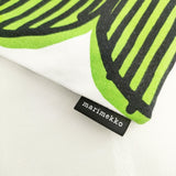 marimekko SIIRTOLAPUUTARHA 50×50 コットン クッションカバー インテリアその他 ブルー グリーン レディース マリメッコ【中古】5-1108G◎