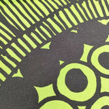 marimekko SIIRTOLAPUUTARHA 50×50 コットン クッションカバー インテリアその他 ブルー グリーン レディース マリメッコ【中古】5-1108G◎