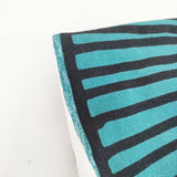 marimekko SIIRTOLAPUUTARHA 50×50 コットン クッションカバー インテリアその他 ブルー グリーン レディース マリメッコ【中古】5-1108G◎