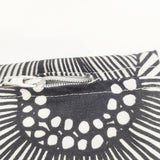 marimekko PIENI SIIRTOLAPUUTARHA 45×45 コットン クッションカバー インテリアその他 ブラック ホワイト レディース マリメッコ【中古】5-1108G◎