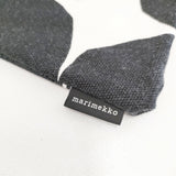 marimekko PIENET KIVET 50×50 コットン クッションカバー インテリアその他 ブラック ホワイト レディース マリメッコ【中古】5-1108G◎
